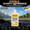 KineShineX Removedor de Película de Aceite para Cristales de Coche para Limpieza Profunda del Parabrisas Delantero para Eliminar Película de Aceite y Manchas de Agua