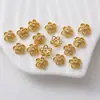 Plated Antique Dummy Flagstock Flower Cap Bead Spacer Bead Sticker Spacer DIY Handmade Beaded Rope Material Accessories