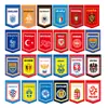 Banderas de Intercambio de Fútbol de la Copa Mundial Transfronteriza 2026 Hechas a Medida Banderas de Intercambio de Mini Clubes de Fútbol Personalizadas Tela Gruesa de Satén