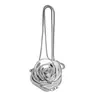 Bolso de Mujer de Acrílico Flor de Cadena 2025 Nuevo Bolso de Hombro de Nicho Europeo y Americano Bolso Bandolera Personalizado Bolso de Cena para Mujer Bolsos