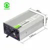 Carregador de Bateria de Lítio Junpan 12V Veículo Elétrico Bateria de Motocicleta Carregamento Rápido Triciclo Carregador Inteligente de Chumbo-Ácido