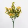 Estilo Europeu Estilo Pastoral Flor Artificial Margarida Decoração de Casa Colocação na Mesa Camomila Flor Falsa Adereços de Fotografia Flor de Seda