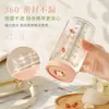 Frasco para nido de pájaro para uso doméstico, de grado alimenticio, recipiente de vidrio resistente a altas temperaturas, vidrio de borosilicato alto con tapa de silicona, adecuado para cocinar al vapor y cocinar nido de pájaro, frasco de nido de pájaro porcionado