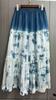 Falda Tie-Dye de Dali, Yunnan, Falda para Foto de Vacaciones, Talla Única, Falda Tie-Dye de Guizhou, Venta al por Mayor