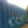 Arco Inflável para Atividades Promocionais Festivas, Tenda Porta Inflável Personalizada, Modelo de Ar Móvel Grande para Exterior Porta Arco-Íris