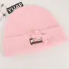 Gorro de punto de mezcla de lana estilo coreano, gorro de invierno cálido que cubre las orejas, suave y cómodo, gorro de punto coreano minimalista y versátil