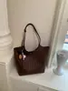 Bolso Tejido de Gran Capacidad Transfronterizo para Mujer, Nuevo Bolso Tote de Moda Retro, Bolso de Hombro para el Trabajo y los Viajes Diarios, Moderno
