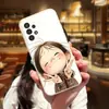 Adecuado para funda de teléfono Samsung S26 Ultra, funda protectora A57, diseño de chica "guiñando" S24, funda suave de TPU, S25 PLUS