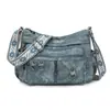 Bolso casual ligero de cuero PU de moda, bolso para mamá retro moderno de gran capacidad, bolso cruzado casual para mujer