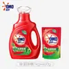Detergente para Roupas Omo Natural Concentrado Enzima Antibacteriano, Anti-Ácaro, Antibacteriano, Remoção de Manchas Pacote Refil Pacote Combinado 1400g