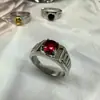 Anel de Aço Titânio Panyu Jewelry Anel Tendência de Aço Inoxidável com Zircônia Vários Tamanhos em Estoque Joia de Anel para Dedo Pode Ser Personalizado com Seu Próprio Design