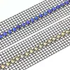 Malla de Pedrería Transfronteriza Malla de Pedrería de Fondo Plano de 5 mm Incrustada con Diamantes para Ropa, Tirantes, Zapatos, Bolsos, Cajas de Almacenamiento, Accesorios de Bricolaje Venta al por Mayor