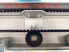 Suporte de Polia de Sensor de Correia de Porta Automática Extensão de Esteira Transportadora de Porta Deslizante Polia de Suporte de Posicionamento de Trilho de Roda à Prova de Balas Central
