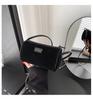 Bolsa de camurça portátil estilo coreano simples cor sólida bolsa feminina retrô estilo coreano moda estilo ocidental de alta textura crossbody bolsa nas axilas