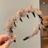Elegante 2026 Novo Estilo Aro de Cabelo Não Apertado Acessório de Cabelo Estilo Coreano Faixa de Cabelo Maillard Presilha de Cabelo Versátil Vintage para Mulheres