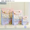 Bolsa de Regalo Plegable Estilo Óleo Ins Bolsa de Regalo de Cumpleaños para Niñas Bolsa Exquisita Bolsa de Papel para Empaquetar Joyas Bolsa de Regalo Complementaria