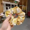 Scrunchie Estilo Preguiçoso de Verão 2025 para Cabelo Intestino Grosso Elástico para Rabo de Cavalo Feminino Corda para Cabeça Prendedor de Cabelo de Alta Qualidade Estilo Coreano Acessórios para Cabelo