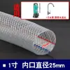 Manguera de agua, manguera de agua suave para uso doméstico, manguera de agua de grifo sin olor, manguera para regar el suelo, flores y verduras, manguera de PVC engrosada a prueba de explosiones