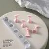 Kit Base para Prática de Nail Art Acrílico Versão Display Peça de Xadrez Longa Ferramenta de Placa de Unha Usável Atacado
