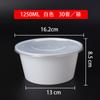 Fiambrera Redonda Desechable XYT con Tapa Empaque Para Llevar Plástico Arroz Vierte Comida Rápida Espesado Transparente Bento para Hogar