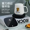 Amazon Posavasos Termostático USB Taza Cerámica Calentada Taza para Café Leche Regalo de Oficina Temperatura Ajustable Aislamiento