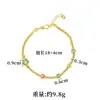Pulsera Shajin de Vietnam Marea Nacional Gota de Aceite Bolsa de la Fortuna Pulsera de Paz y Alegría Estilo Femenino Estilo Lujo Ligero Joyería sin Decoloración a Largo Plazo