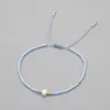 Pulsera de Perlas Nueva de Amazon Transfronteriza, Moderna, Personalizada, Sencilla, Ligera y Lujosa, Joyería de Mano a Juego para Mujer, Estilo Hermoso y Casual