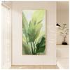 Pintura Decorativa de Alto Padrão para o Hall de Entrada, Estilo Minimalista Moderno de Luxo Leve, Adequada para o Fim do Corredor da Sala de Estar