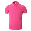 Camisas Publicitarias de Algodón Puro con Cuello y Manga Corta al por Mayor Ropa de Trabajo Camisas Culturales Personalizadas Camisetas Lisas Hechas a Medida con Estampado y Bordado