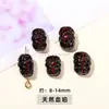 Jingdian Jewelry Cristal Natural Obsidiana Accesorios Pixiu Estrictamente Seleccionados Colección de Accesorios con Agujero Pasante diy Productos Semielaborados Venta al Mayoreo