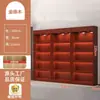 Estantes de Madera, Estantes para Tabaco y Alcohol, Gabinetes de Exhibición de Té Combinados de Pared para Supermercado, Libreros Sencillos, Gabinetes de Exhibición de Múltiples Niveles