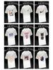 Camiseta de Algodão Puro Manga Curta Gola Redonda Estampada Pesada Masculina Estilo Coreano Marca Tendência Solta Tamanho Grande Camiseta Estilo Ins Camiseta Básica