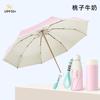 Corda Colorida Redonda 50% de Desconto Cápsula de Guarda-Chuva de Plástico Colorido Compacto Guarda-Chuva Solar Anti-UV para Chuva ou Sol Guarda-Chuva de Uso Duplo Proteção Solar e Sombreado