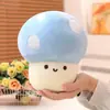 Muñeco de Hongo con Expresión Linda de Dibujos Animados Juguete de Peluche Muñeco de Hongo Rojo Llavero Colgante para Bolso de Niñas