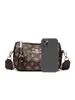 Bolso Nuevo para Mujer 2025, Moderno y Versátil, Bolso de Hombro para Madre de Mediana Edad, Bolso Cruzado Simple de Gran Capacidad para Cuello/Axila de Suegra