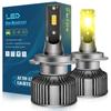 Faros Led para Coche 3000K Ojo Dorado H11 880 Luz Dorada 9006 Súper Brillantes H3 Luz Antiniebla Psx26W
