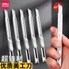 Cuchillo de Utilidad Metálico Pequeño para Deli, Cuchillo para Cortar Papel, Cuchillo para Papel Tapiz, Cuchillo Hecho a Mano, Cuchillo de Papel para Entrega Express, Cuchillo de Arte, Cuchillo Herramienta