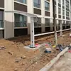 Fabricante Personalizado Estrutura de Membrana para Paisagismo Externo Toldo Elétrico para Carros Abrigo para Estacionamento de Carros Toldo Protetor Solar para Bicicletas Escolares