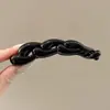 Para cabelos grossos, acessório de cabelo tipo prendedor banana torcido estilo coreano, novo modelo 2026, toque de alta qualidade, prendedor de garra grande para a parte de trás da cabeça para mulheres