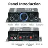 Amplificador de Audio Pequeño AK-270 Mini 12V Neutral para Computadora Coche Uso Doméstico Exportación Transfronteriza Pequeño Amplificador