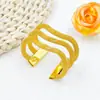 Anillos para Servilletas de Moda Transfronterizos, Anillos para Servilletas de Flor Hueca, Joyería Galvanizada, Soportes para Servilletas de Lujo al por Mayor