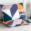 Juego de almohadas, almohada individual con funda, extraíble y lavable, apto para estudiantes y adultos, núcleo de almohada protector del cuello, se vende en pares