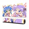 Alfombrilla de Ratón de Dibujos Animados Lucky Star Bidimensional Lori con Bordes Bloqueados para Computadora Gruesa Antideslizante para Escritorio de Oficina