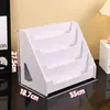 Marcador, tarjeta, papelería, organizador de escritorio, organizador de múltiples niveles, caja sorpresa, cosméticos, organizador de tarjetas