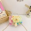 Bolsa para Niños Linda Bolsa Cruzada de Peluche Combinable Nueva Bolsa de Mano de Perlas para Jardín de Niños Accesorios Monedero Venta al por Mayor