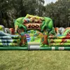 Castelo Inflável, Trampolim Inflável Infantil para Exterior, Equipamento de Diversão, Escorregador, Barraca de Parque ao Ar Livre, Trampolim, Castelo Travesso