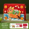 Bolsa cruzada de tela no tejida para el Festival del Bote del Dragón juguete educativo materiales de manualidades DIY para niños actividad para padres e hijos de jardín de infantes regalo