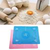 Ponto de fornecimento direto da fábrica 30 * 40 cm almofada de amassar almofada de amassamento com escala de silicone e almofada FDA