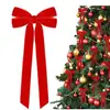 Lazo de Terciopelo Rosa Pequeño Transfronterizo Árbol de Navidad Etiqueta para el Hogar Habitación Fiesta de Cumpleaños Puerta Decoración de Boda