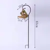 Lámpara de Piso Decorativa Solar para Patio de Hierro Forjado Linterna Regadera Lámpara de Paisaje Lámpara de Tetera para Exteriores Transfronteriza Amazon